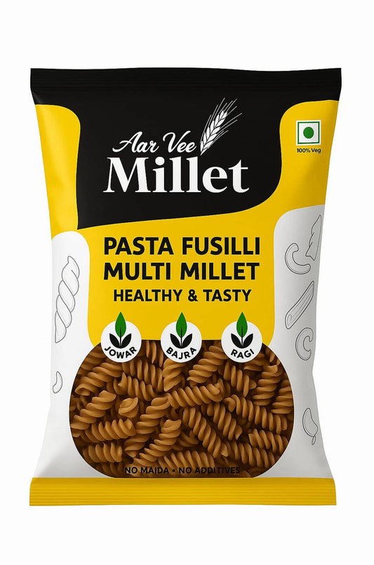 Aarvee Millet Fusilli Pasta 400g