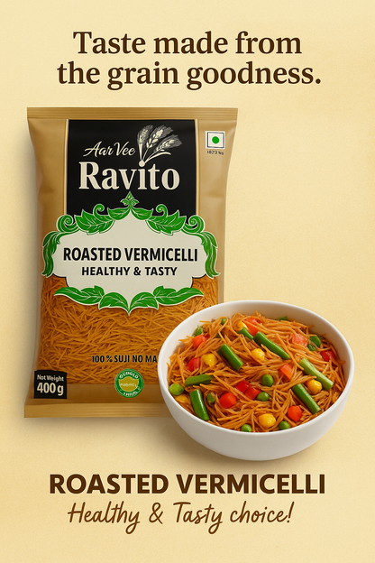 Aarvee Ravito Roasted Vermicelli 400g