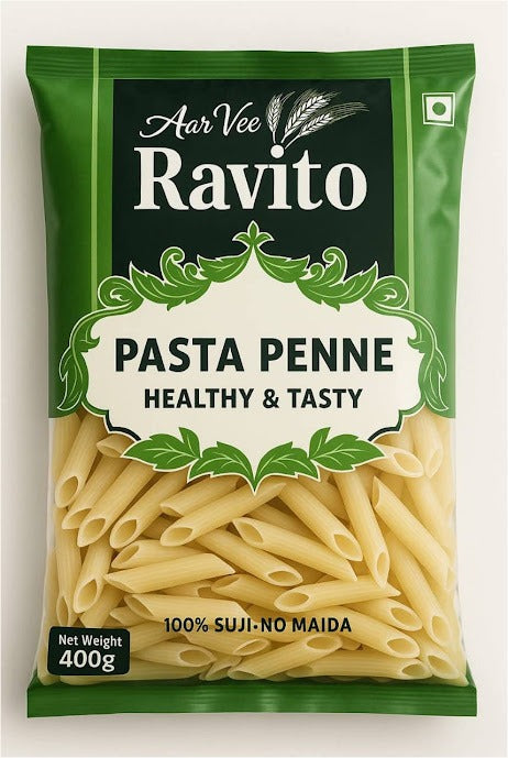 Aarvee Ravito Penne Pasta 400g