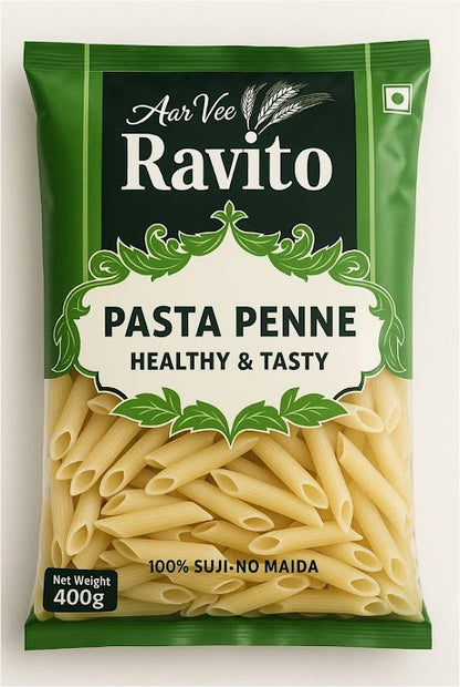 Aarvee Ravito Penne Pasta 400g